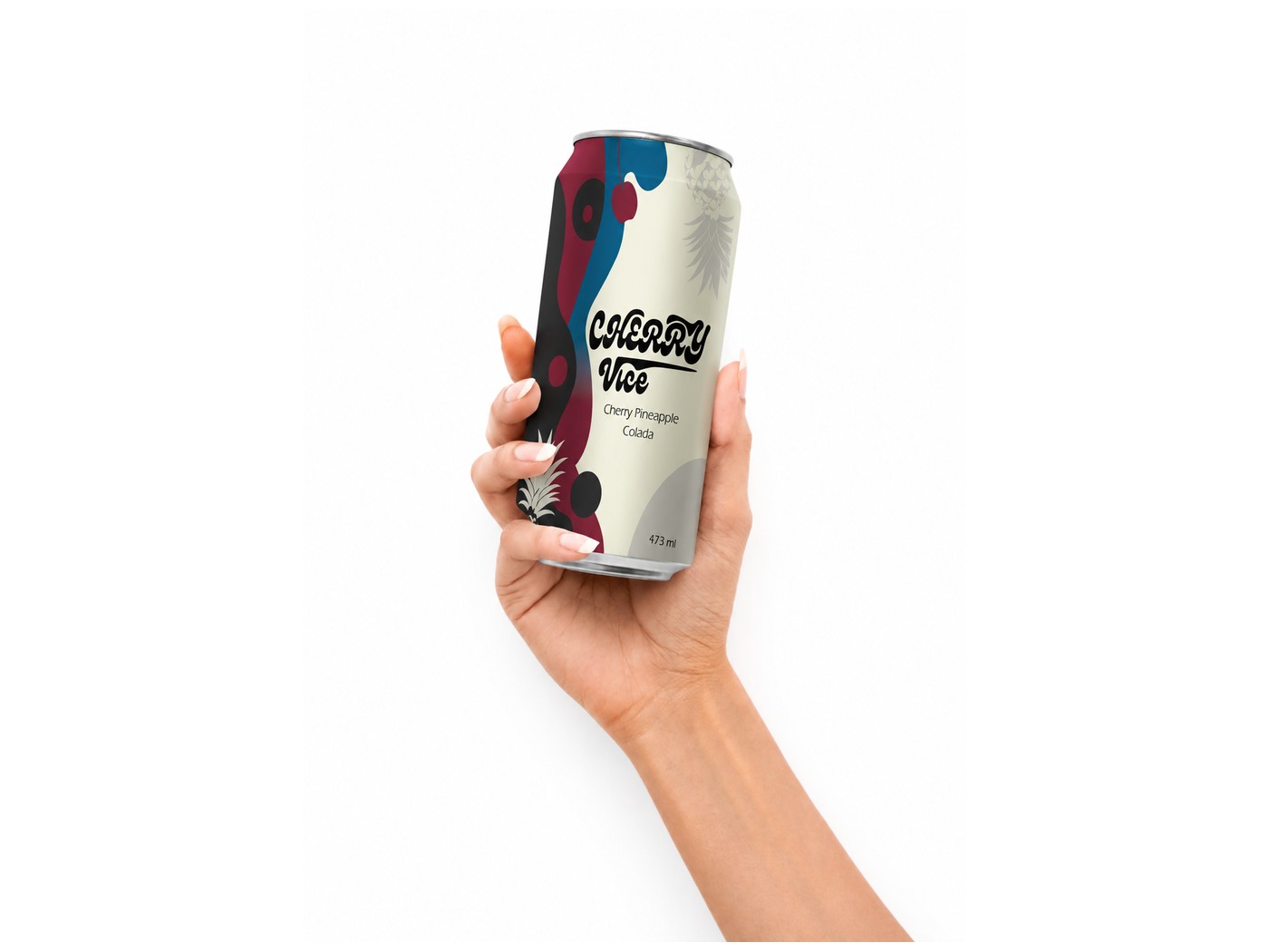 Cherry Vice can held in hand