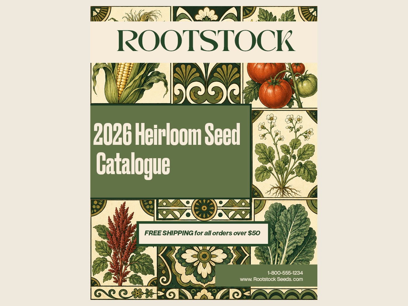 Rootstock catalogue cover, flat view