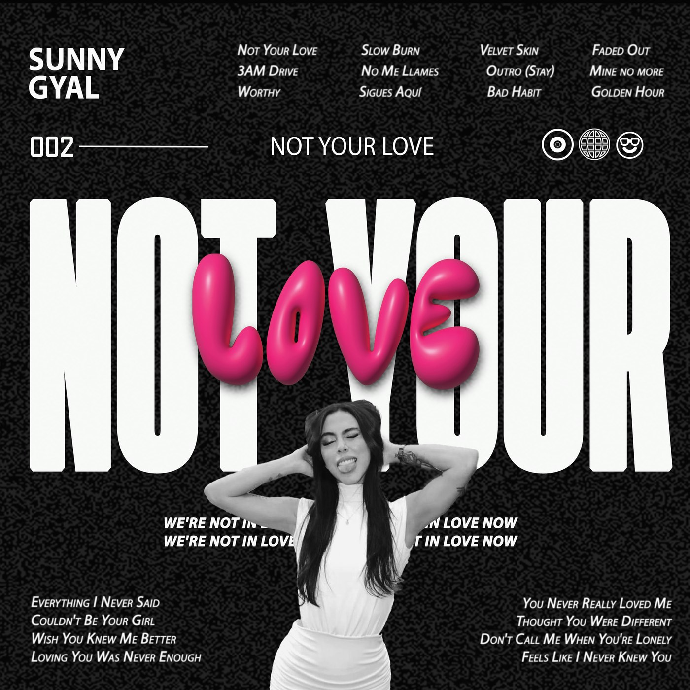 Sunny Gyal album cover, flat view