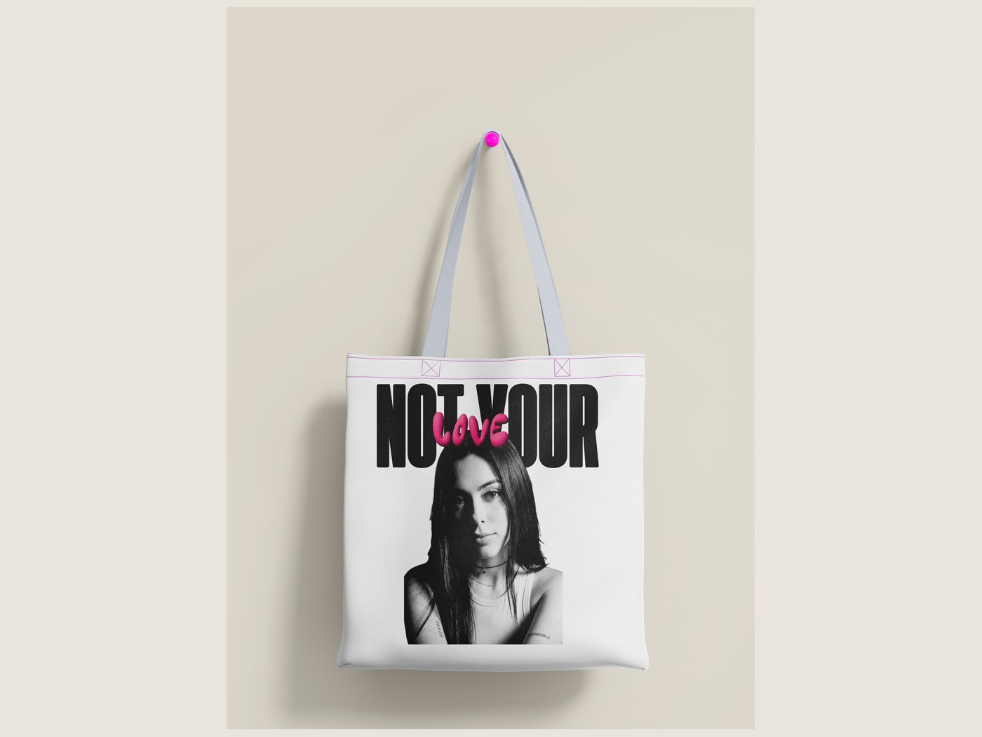 Sunny Gyal branded tote bag merch mockup