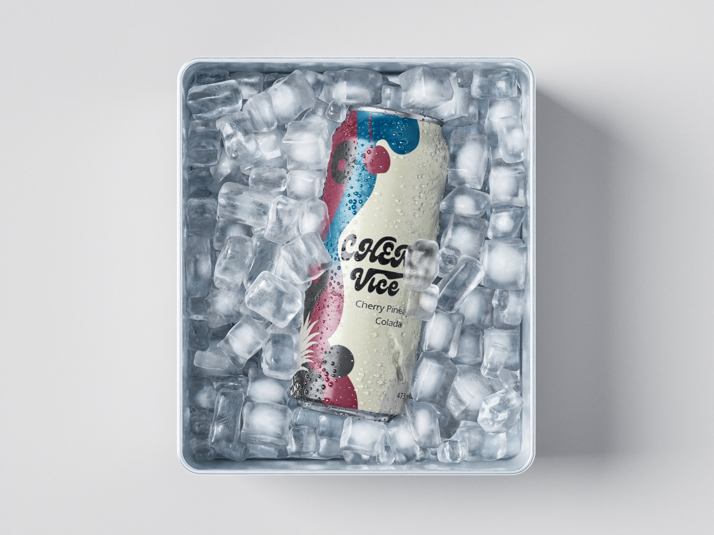 Cherry Vice Mocktail Can