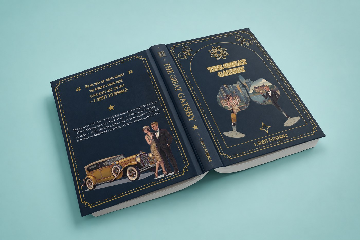 The Great Gatsby Reimagined Cover