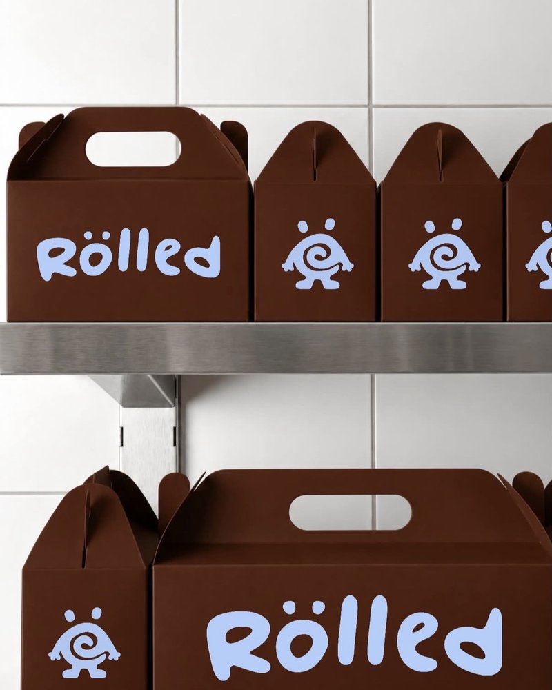 Rölled Bakery Branding