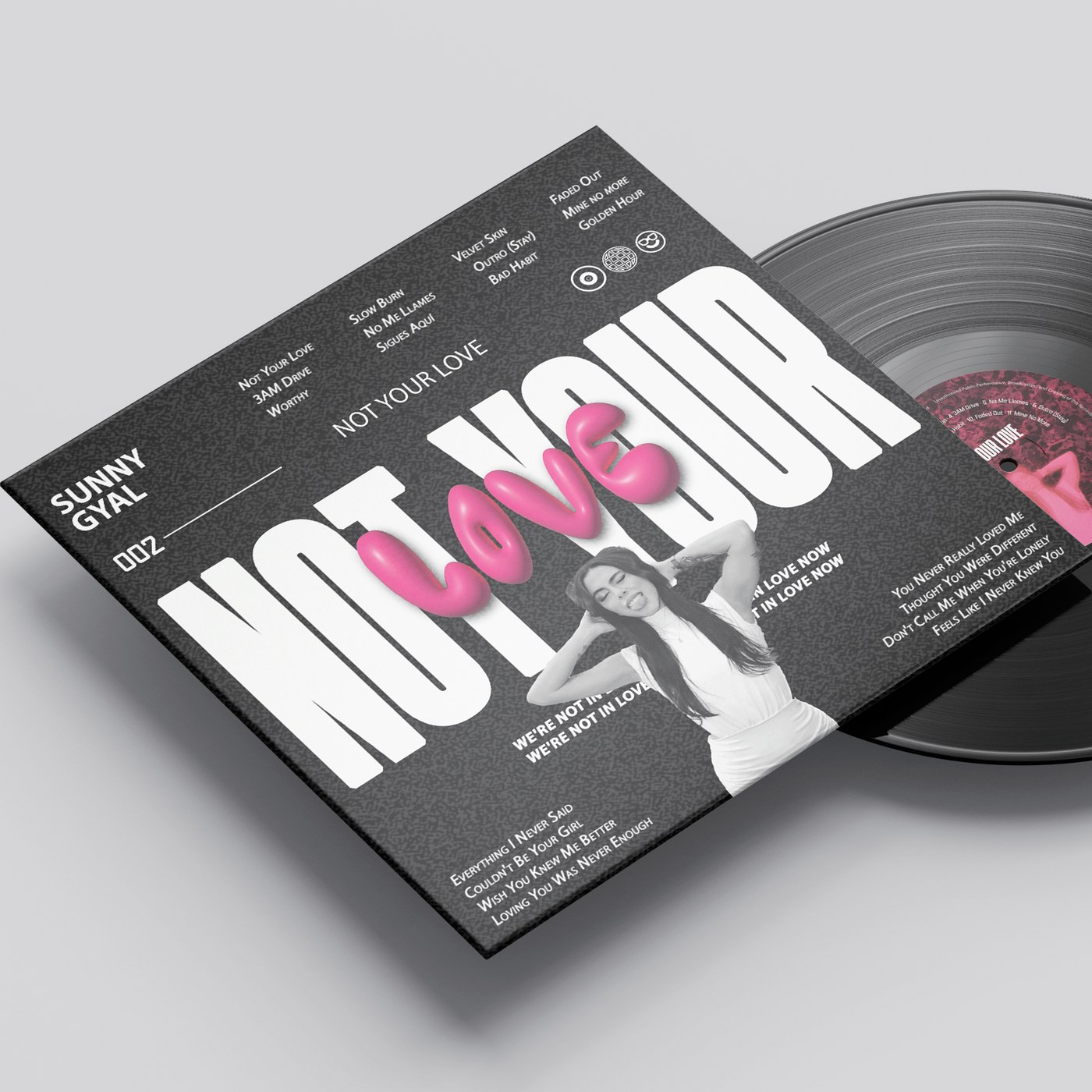 Sunny Gyal Album Branding